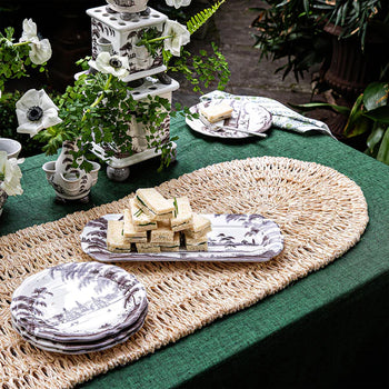 Juliska Straw Loop 16" x 60" Table Runner - Natural
